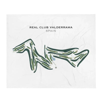 Real Club Valderrama, Spain - Printed Golf Courses