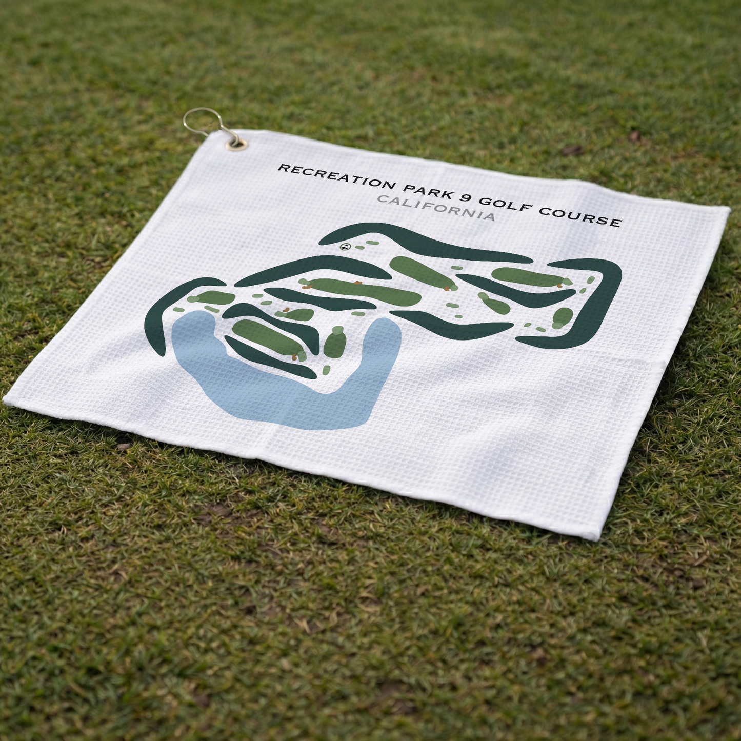 Recreation Park 9 Golf Course, California - Printed Golf Courses