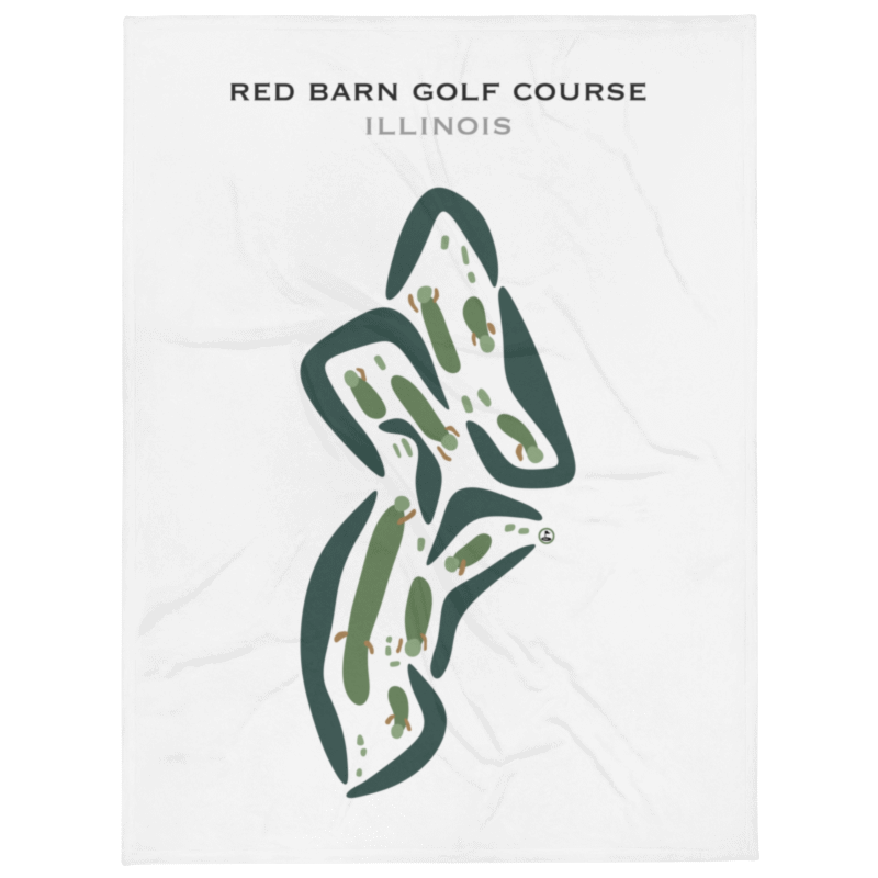 Red Barn Golf Course, Illinois - Printed Golf Courses