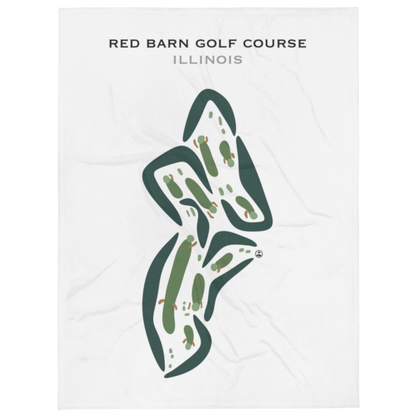 Red Barn Golf Course, Illinois - Printed Golf Courses
