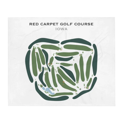 Red Carpet Golf Course, Iowa - Printed Golf Courses