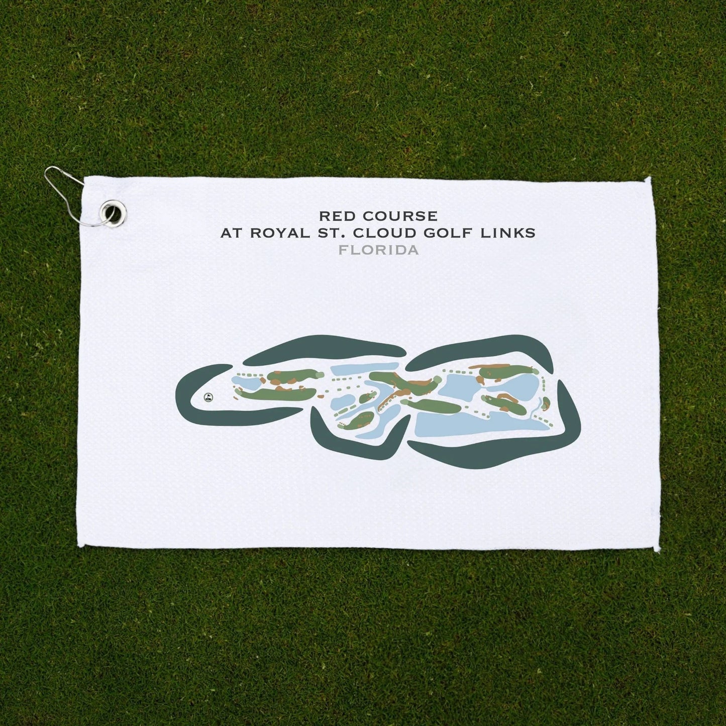 Red Course at Royal St. Cloud Golf Links, Florida - Printed Golf Courses