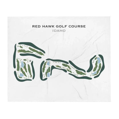 RedHawk Golf Course, Idaho - Printed Golf Course