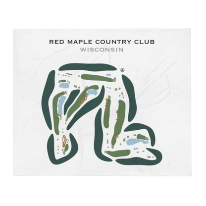 Red Maple Country Club, Wisconsin - Printed Golf Courses