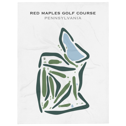 Red Maples Golf Course, Pennsylvania - Printed Golf Courses