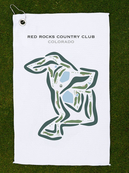 Red Rocks Country Club, Colorado - Printed Golf Courses