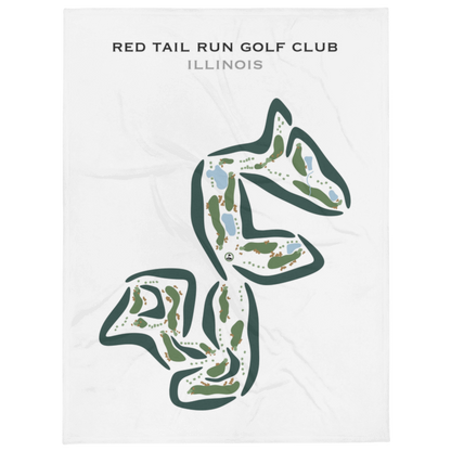 Red Tail Run Golf Club, Illinois - Printed Golf Courses