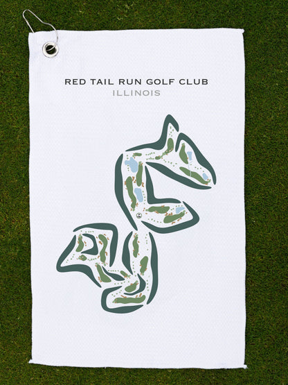 Red Tail Run Golf Club, Illinois - Printed Golf Courses