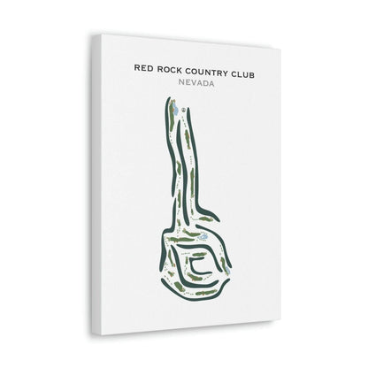 Red Rock Country Club, Nevada - Printed Golf Courses
