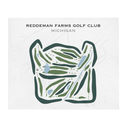 Reddeman Farms Golf Club, Michigan - Printed Golf Courses