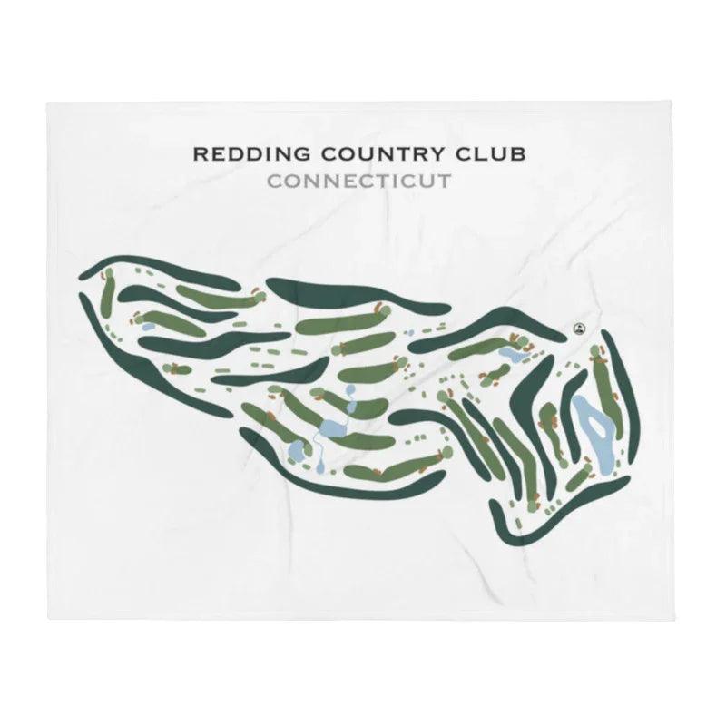 Redding Country Club, Connecticut - Printed Golf Courses