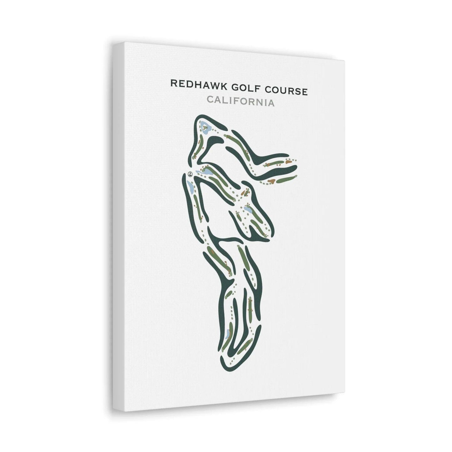 Redhawk Golf Course, California - Printed Golf Courses