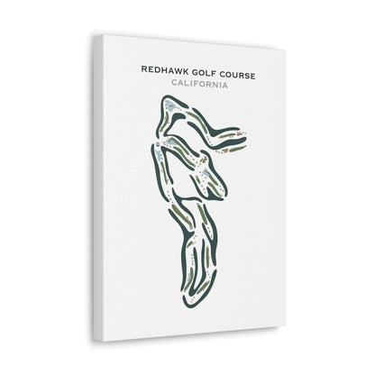 Redhawk Golf Course, California - Printed Golf Courses