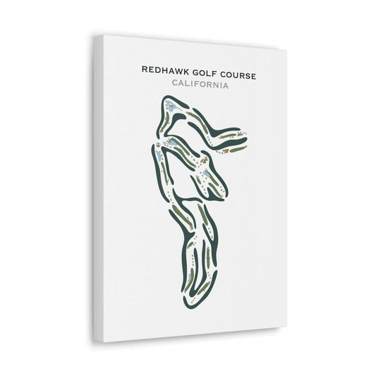 Redhawk Golf Course, California - Printed Golf Courses