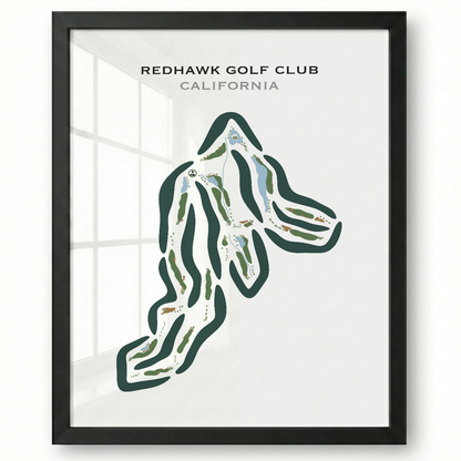 Redhawk Golf Club, California - Printed Golf Courses