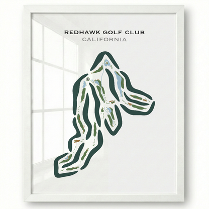 Redhawk Golf Club, California - Printed Golf Courses