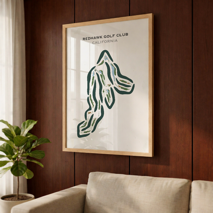 Redhawk Golf Club, California - Printed Golf Courses