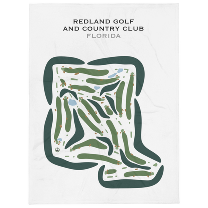 Redland Golf & Country Club, Florida - Printed Golf Courses