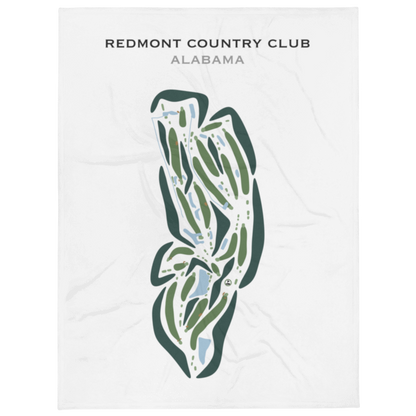 Redmont Country Club, Alabama - Printed Golf Courses