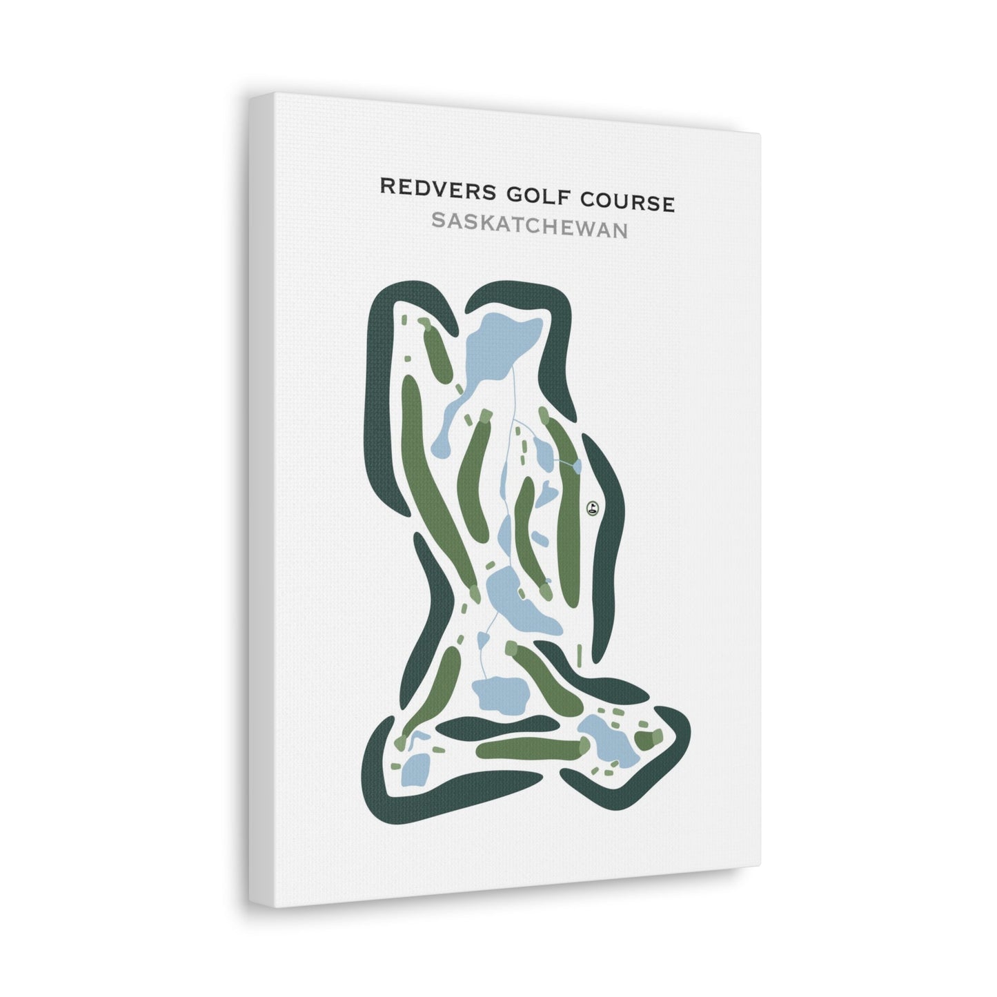 Redvers Golf Course, Saskatchewan - Printed Golf Courses