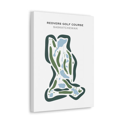 Redvers Golf Course, Saskatchewan - Printed Golf Courses