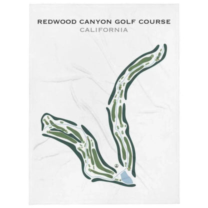 Redwood Canyon Golf Course, California - Printed Golf Course