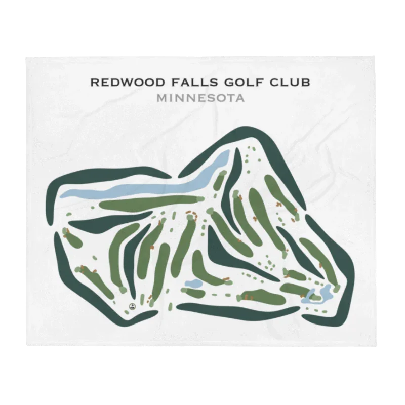 Redwood Falls Golf Club, Minnesota - Printed Golf Courses