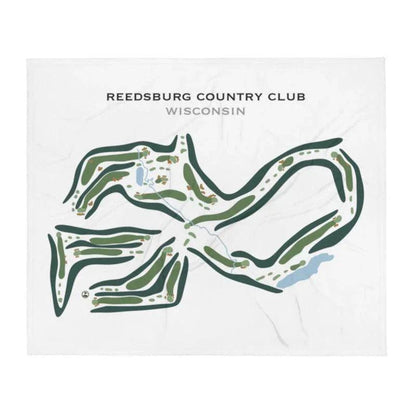 Reedsburg Country Club, Wisconsin - Printed Golf Courses