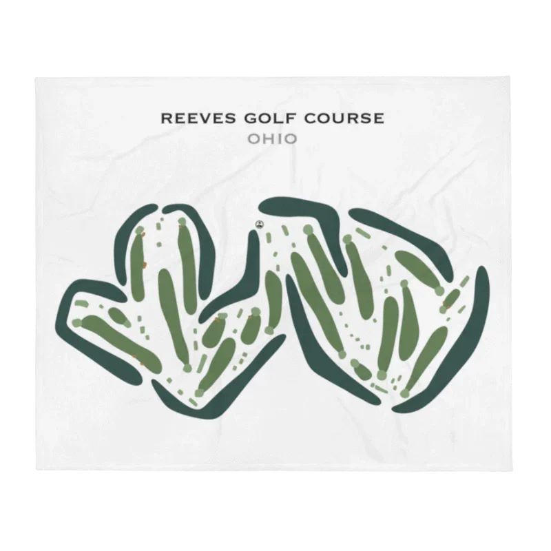 Reeves Golf Course, Ohio - Printed Golf Courses