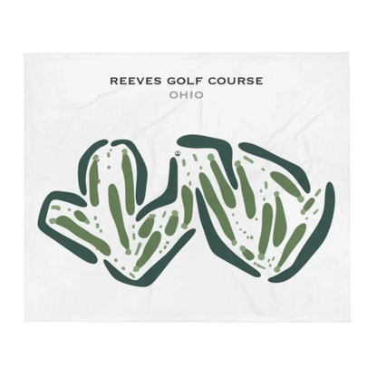Reeves Golf Course, Ohio - Printed Golf Courses