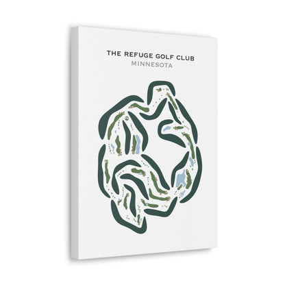Refuge Golf Course, Minnesota - Printed Golf Courses
