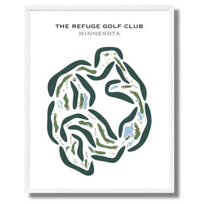 The Refuge Golf Club, Minnesota - Printed Golf Courses