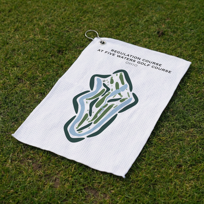 Regulation Course at Five Waters Golf Course, Ohio - Printed Golf Courses