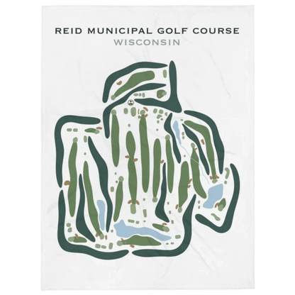 Reid Municipal Golf Course, Wisconsin - Printed Golf Courses
