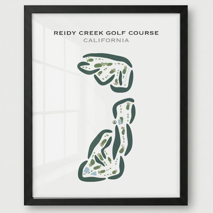 Reidy Creek Golf Course, California - Printed Golf Courses