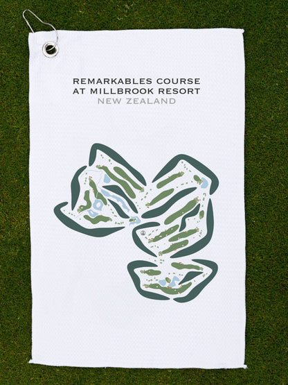Remarkables Course at Millbrook Resort, New Zealand - Printed Golf Courses