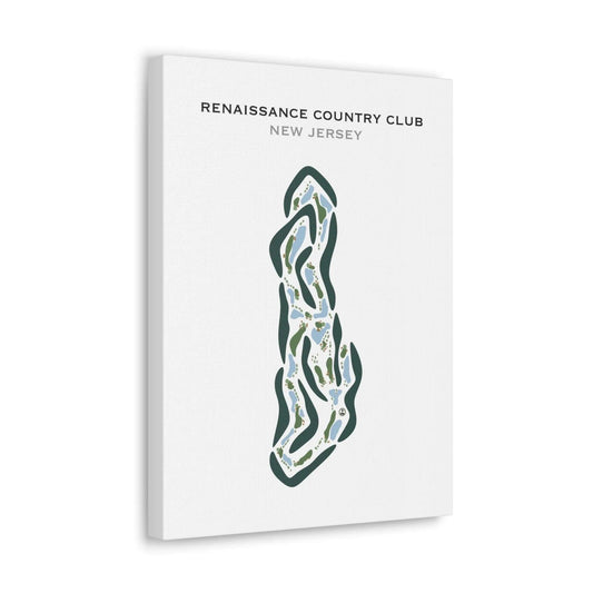 Renaissance Country Club, Manchester, New Jersey - Printed Golf Courses