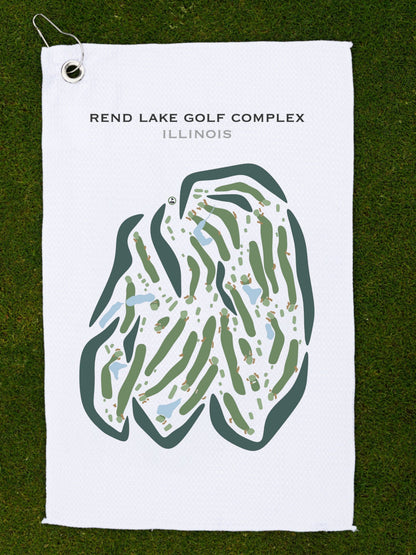 Rend Lake Golf Complex, Illinois - Printed Golf Courses