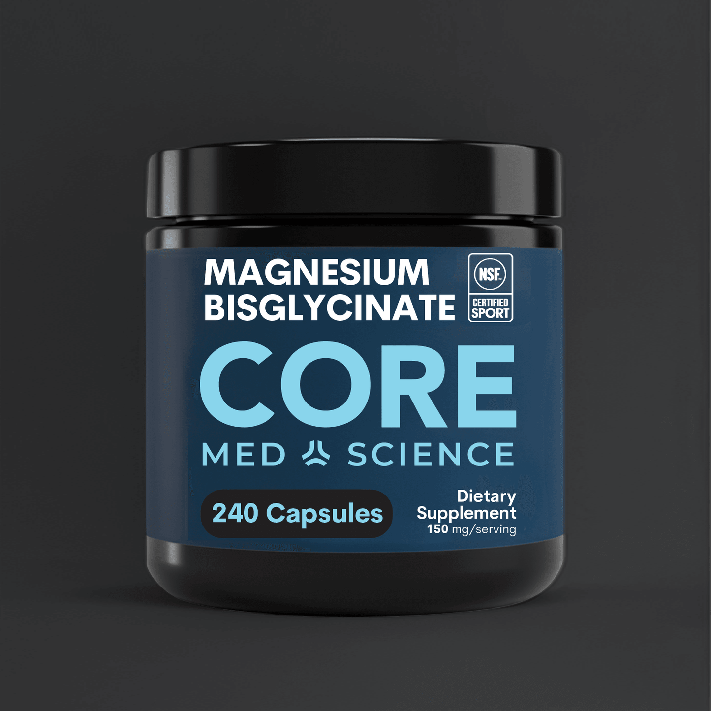 Magnesium Bisglycinate: Bottle (60 Count)