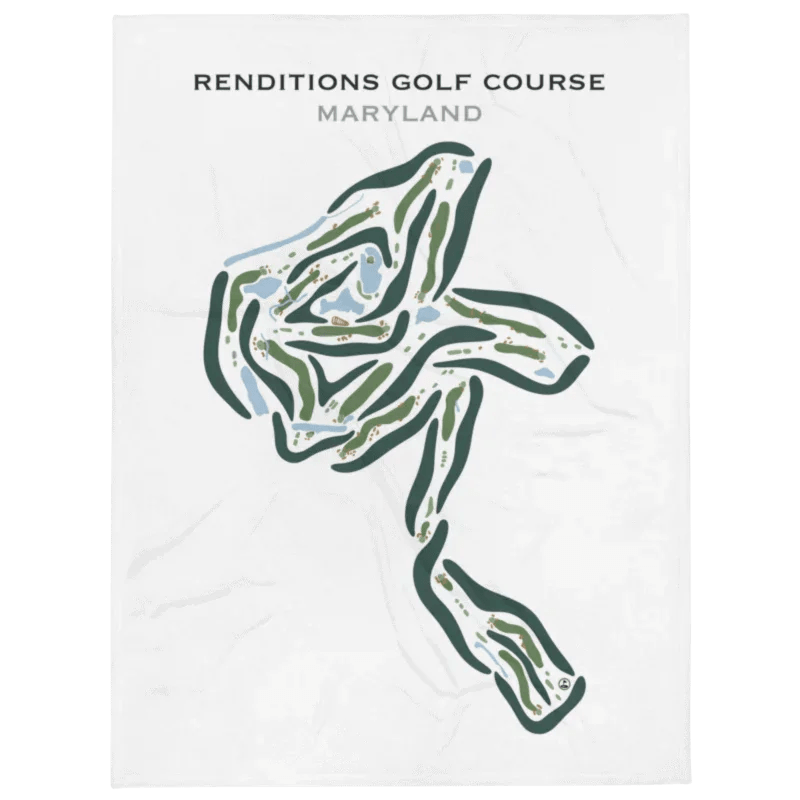 Renditions Golf Course, Maryland - Printed Golf Courses