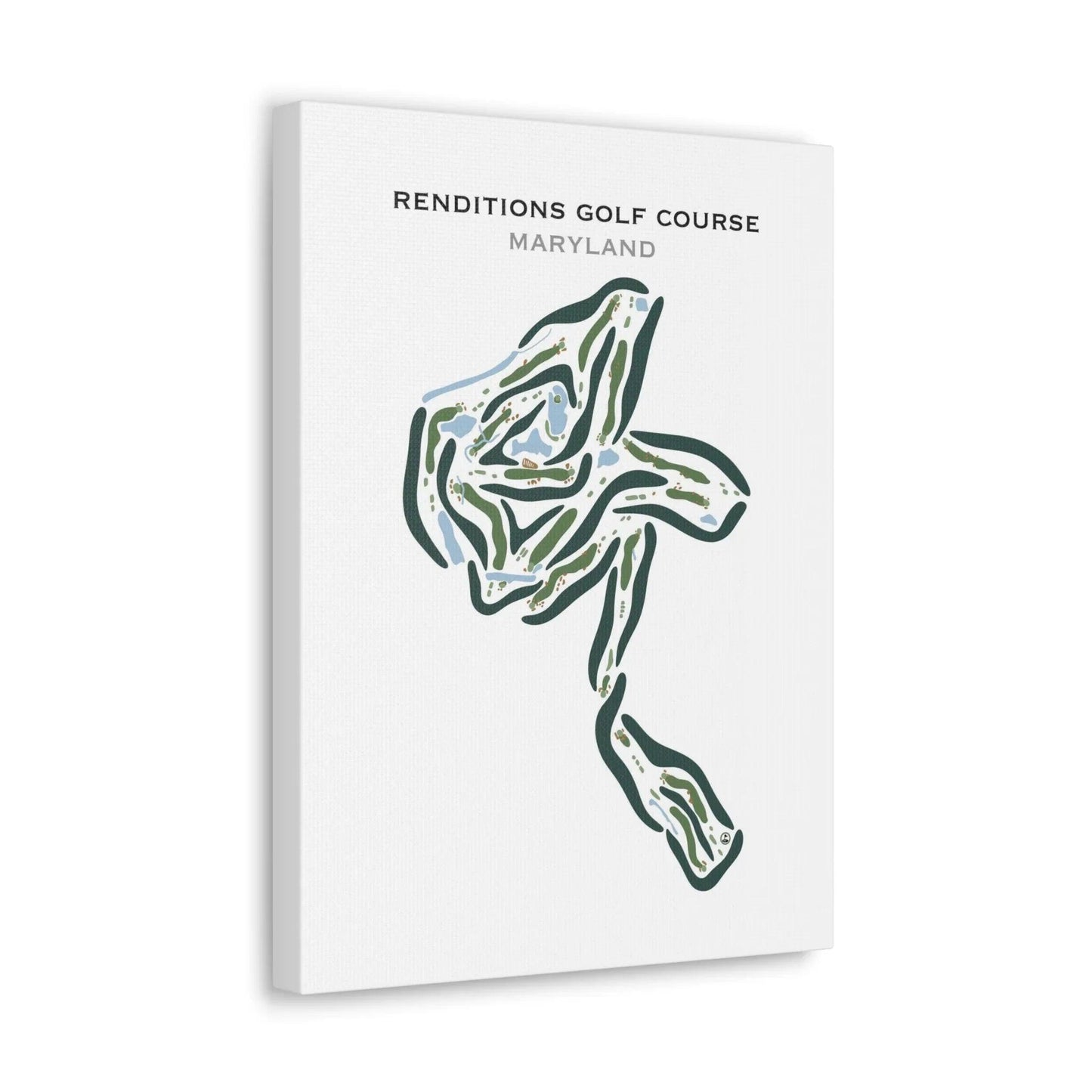 Renditions Golf Course, Maryland - Printed Golf Courses