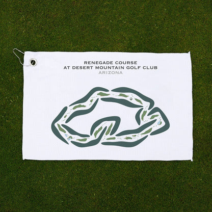 Renegade Course at Desert Mountain Golf Club, Arizona - Printed Golf Courses