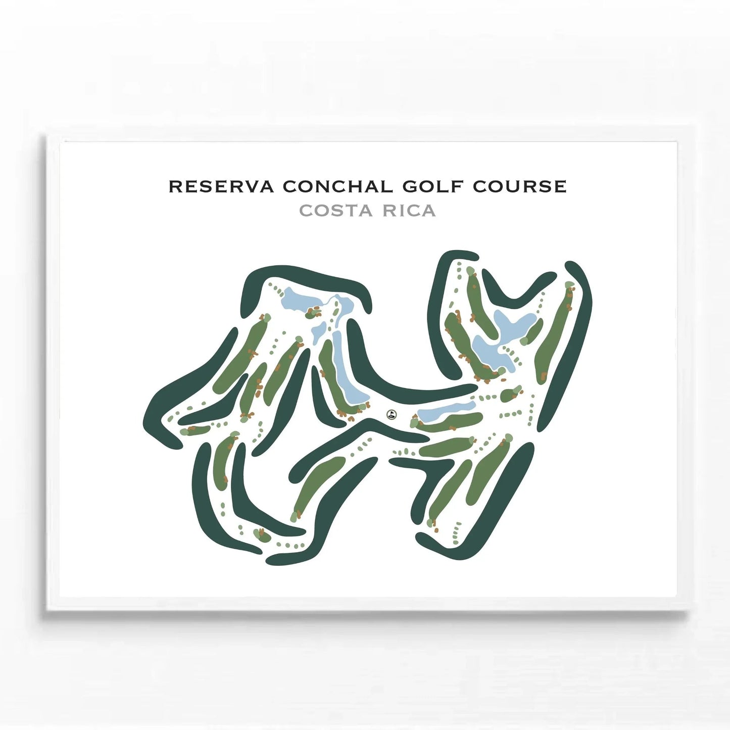 Reserva Conchal Golf Course, Costa Rica - Printed Golf Courses