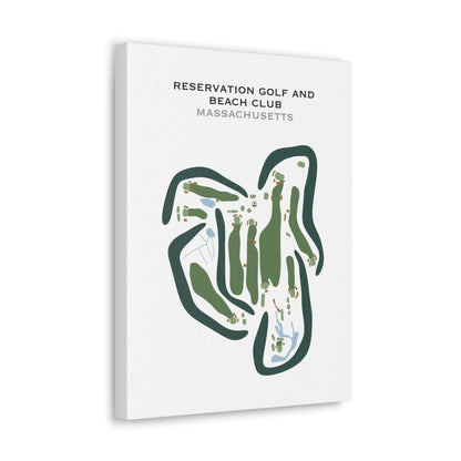 Reservation Golf and Beach Club, Massachusetts - Printed Golf Courses
