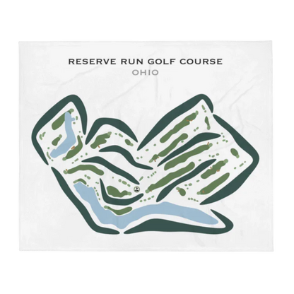 Reserve Run Golf Course, Ohio - Printed Golf Courses