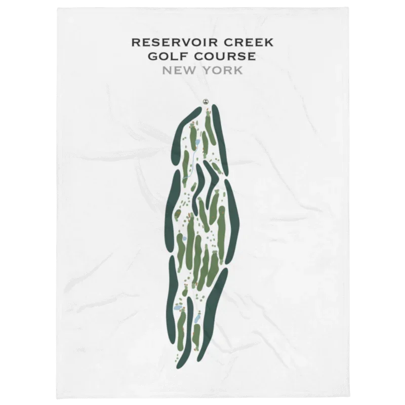 Reservoir Creek Golf Course, New York - Printed Golf Courses