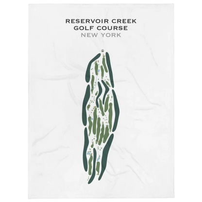 Reservoir Creek Golf Course, New York - Printed Golf Courses