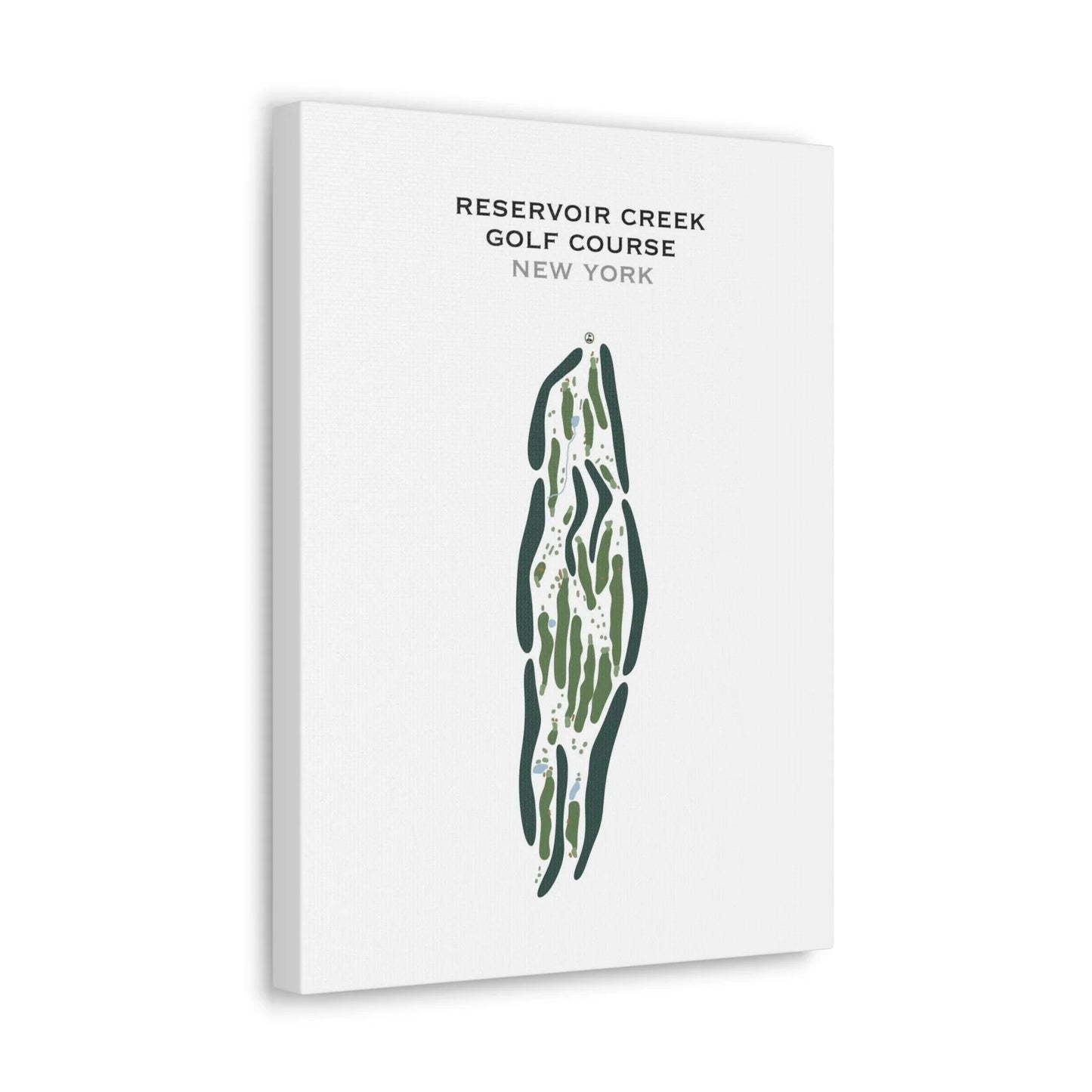 Reservoir Creek Golf Course, New York - Printed Golf Courses