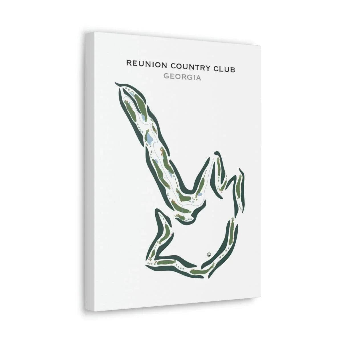Reunion Country Club, Georgia - Printed Golf Courses