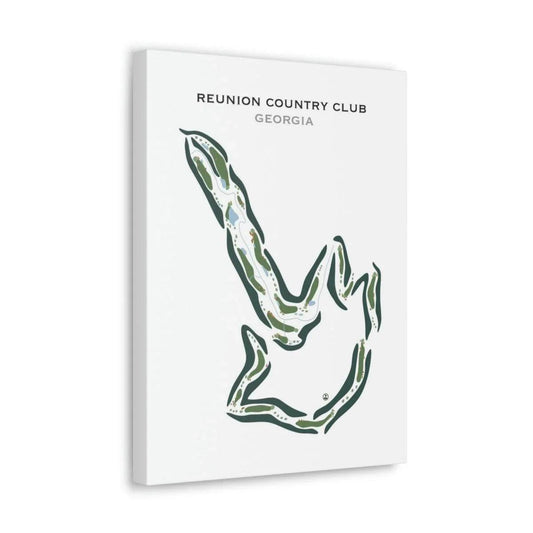 Reunion Country Club, Georgia - Printed Golf Courses